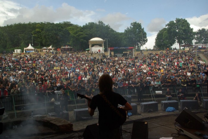 Paul and Loreley Festival Audience