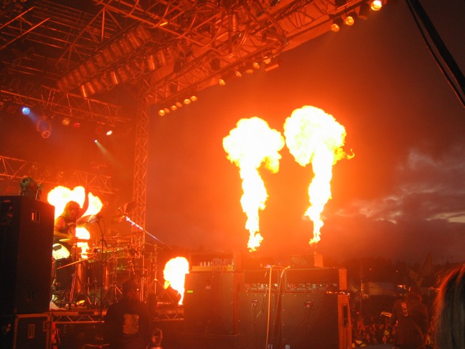 Motorhead Pyrotechnics